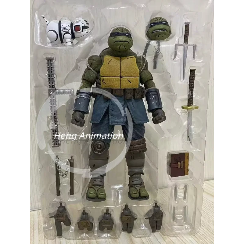 أنيمي نينجا السلاحف البهجة كيرو بيتزا المومياء آخر الساموراي عمل نموذج لجسم الكركدن رئيس VS وجه خنزير #3