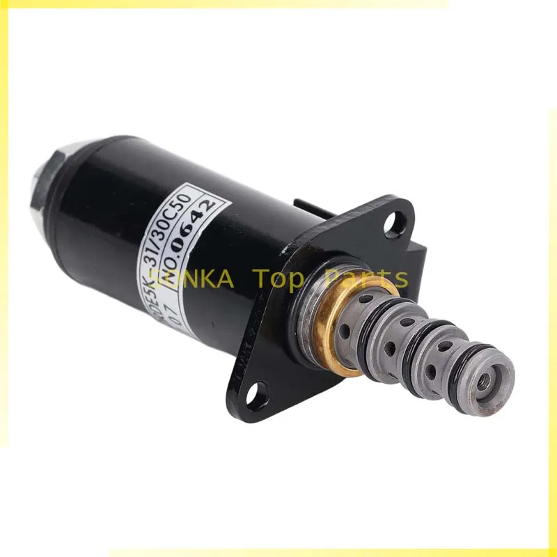 

YB35V00005F1 KDRDE5K-31/30C50-107 KWE5K-20/G24D12A SOLENOID VALVE FOR KOBELCO SK115SRDZ SK135SR SK160LC-6E SK200-6ES SK200LC-6ES