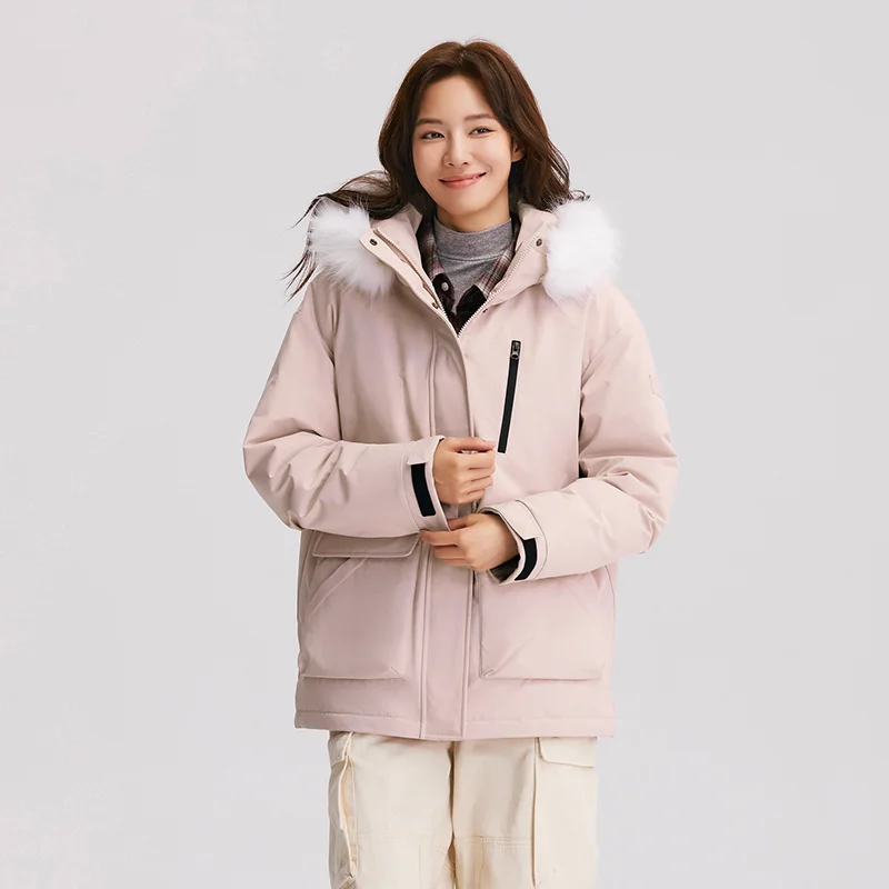 Semir-Chaqueta de plumón para mujer, abrigo holgado de longitud media, novedad de invierno, 2024