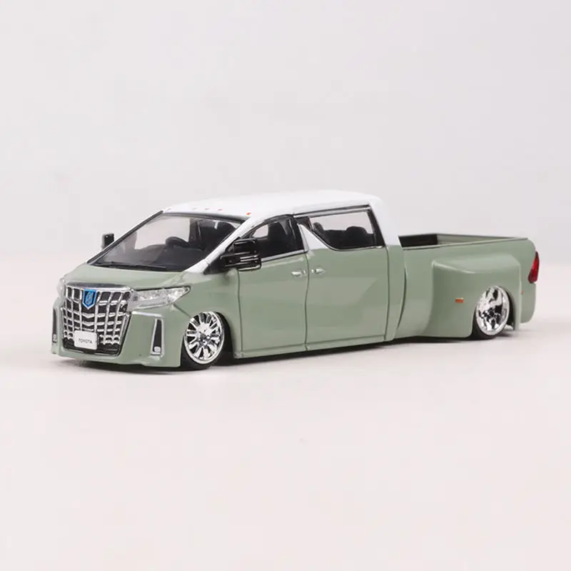 GCD 1/64  Elfa modified pickup truck alloy car model decoration