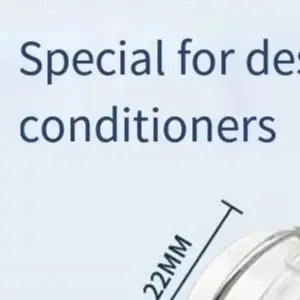 Air Conditioner 3-Proof Condensate Check Valve PC Material Backflow Prevention For Drain Pipe HVAC System Indoor Air Quality Par