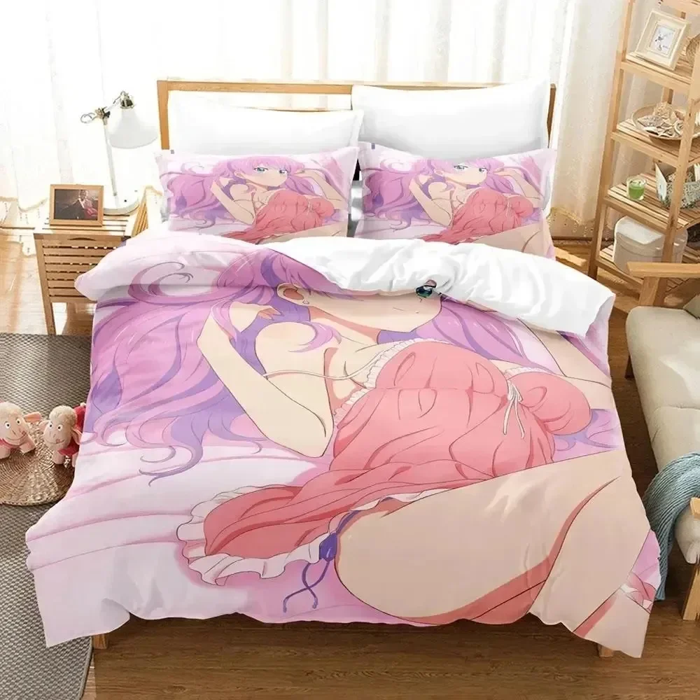 

Anime More Than A Married Couple, But Not Lovers Bedding Set Boys Girls Twin Queen Size Duvet Cover Pillowcase Bed Kids Adult