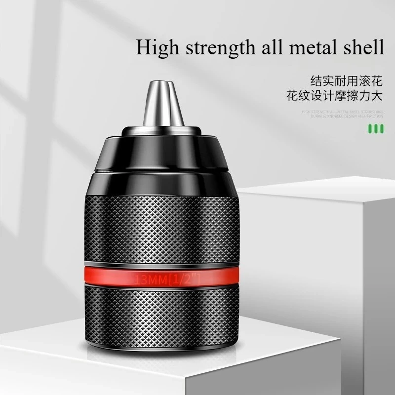 Electric Wrench Converter Hand Electric Drill Air Batch Chuck Universal Ratchet Self-locking Joint Pistol Universal Accessory