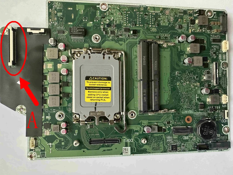 

For HP ZUNIGAP 24-CA 27-CA 24-ca1234 27-ca1244 Motherboard N23185-601 N01289-002 N01289-602 DAN18MB36A0 DAN18MB96A0