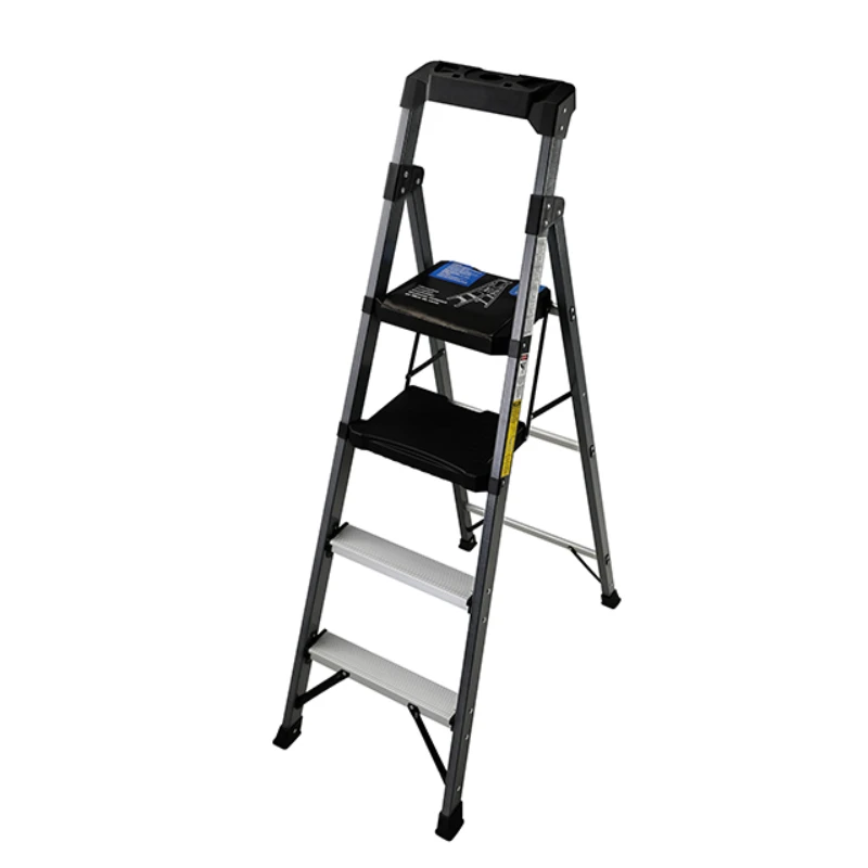 

FOR Strong Technical Platform Speed Agility Retractable Telescopic Folding fiber glass Lader Aluminium Ladder With EN131