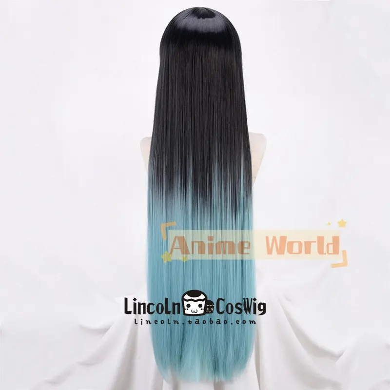 Anime Muichiro Tokito Cosplay Wig Halloween Carnival Party Props Synthetic Hair Heat Resistant Fiber + Wig Cap view 4