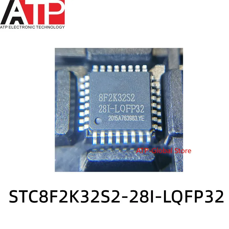 

10PCS STC8F2K32S2-28I-LQFP32 STC8F2K32S2 LQFP32 Integrated chip IC original inventory