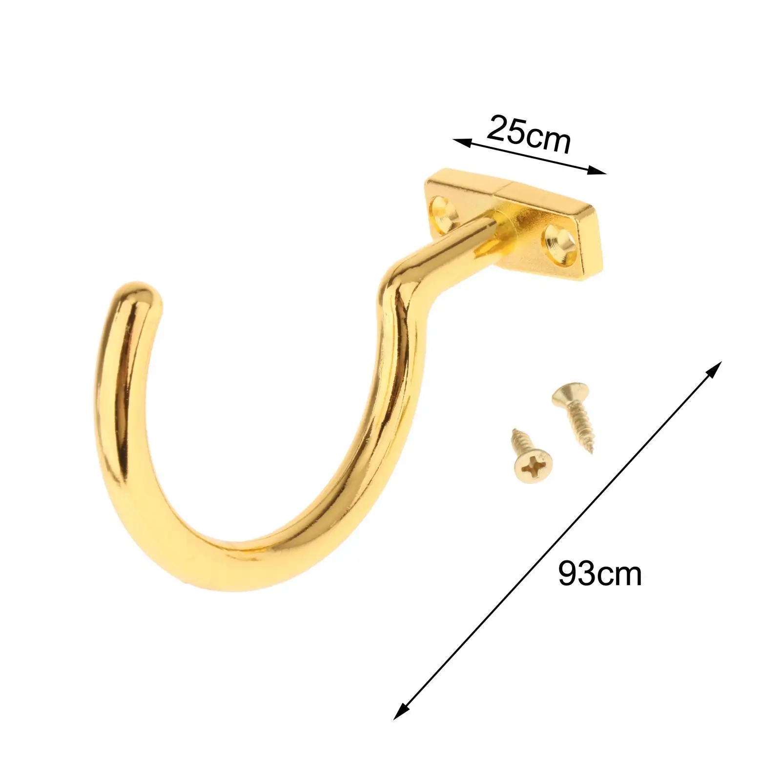 

Pool Table Cue Hook Heavy Duty Zinc Alloy Bridge Rod Holder Ball Rack Hanger with Screws for Billiard Accessory