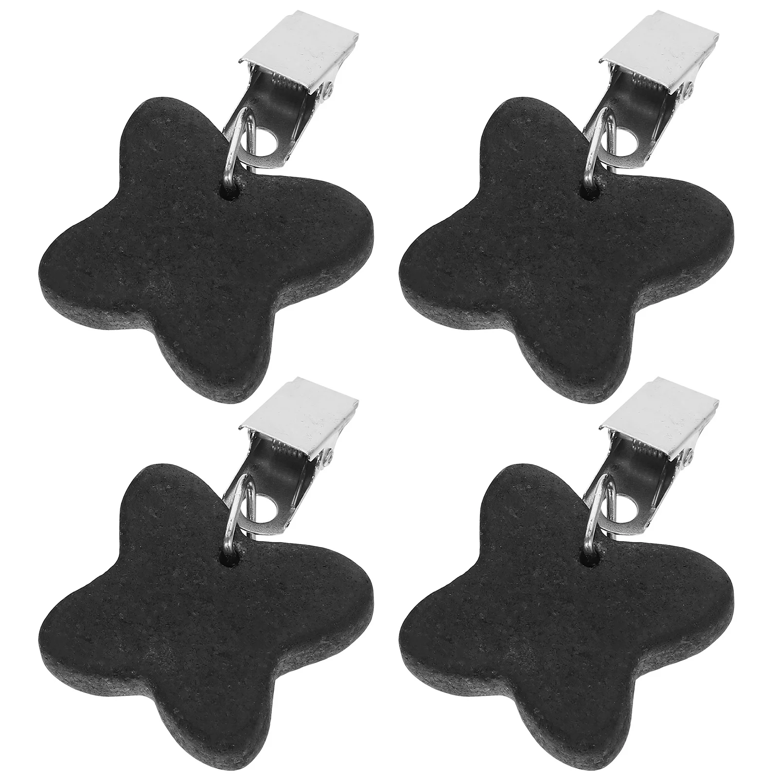 

4pcs Tablecloth Clips Decorative Table Cover Clip Outdoor Camping Dining Room Small Table Cloth Weight Kitchen Bar Accessories