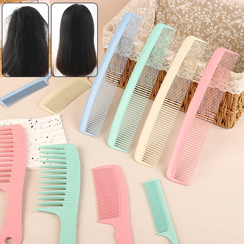 Professional Pointed Tail Wide Teeth Hair Styling Comb Anti-static Hair Dye Brush Rat Tail Combs Salon Tools Barber Accessories