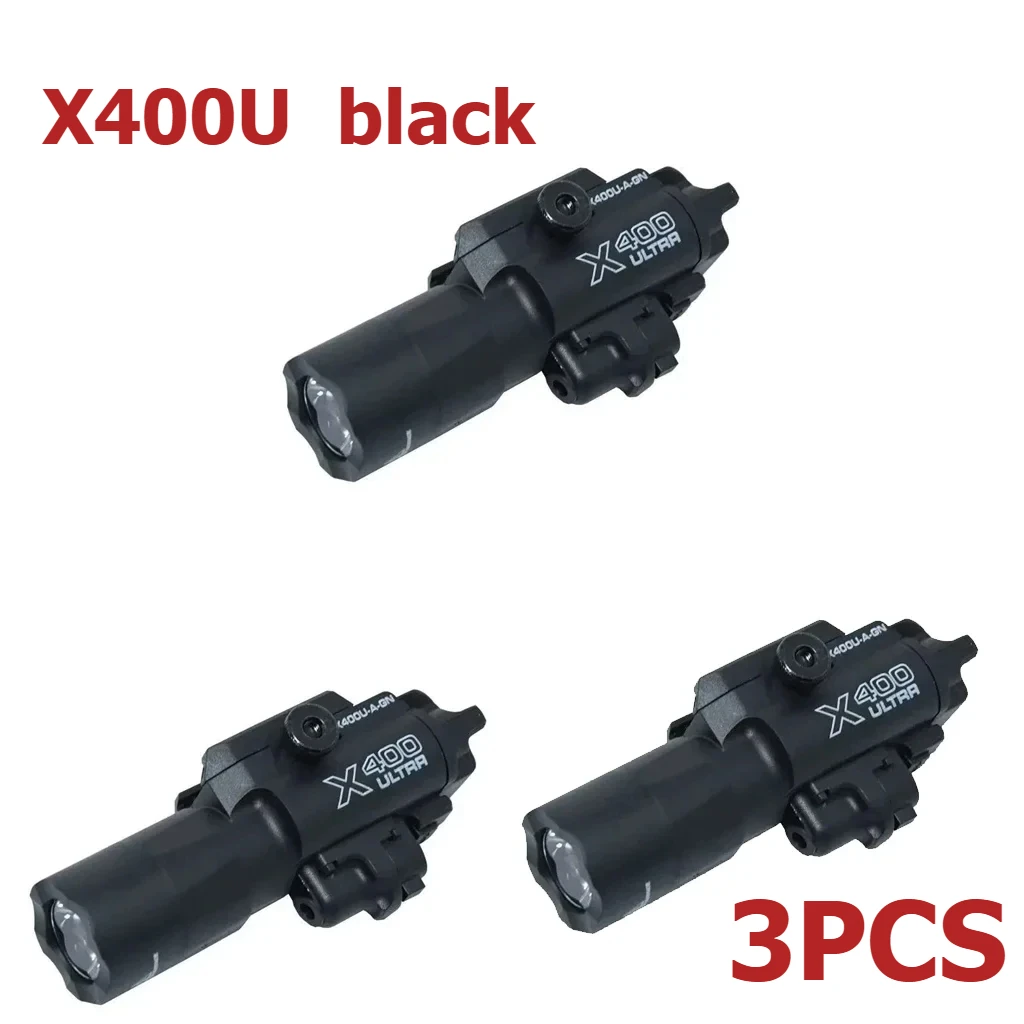 NONE 2026 Neues Taktisches Laser-Taschenlampen-Set PEQ15 X300 X400U - 20mm Schienenmontage für G33/G34 Airsoft Spielzeugwaffen     CS Jagd 9