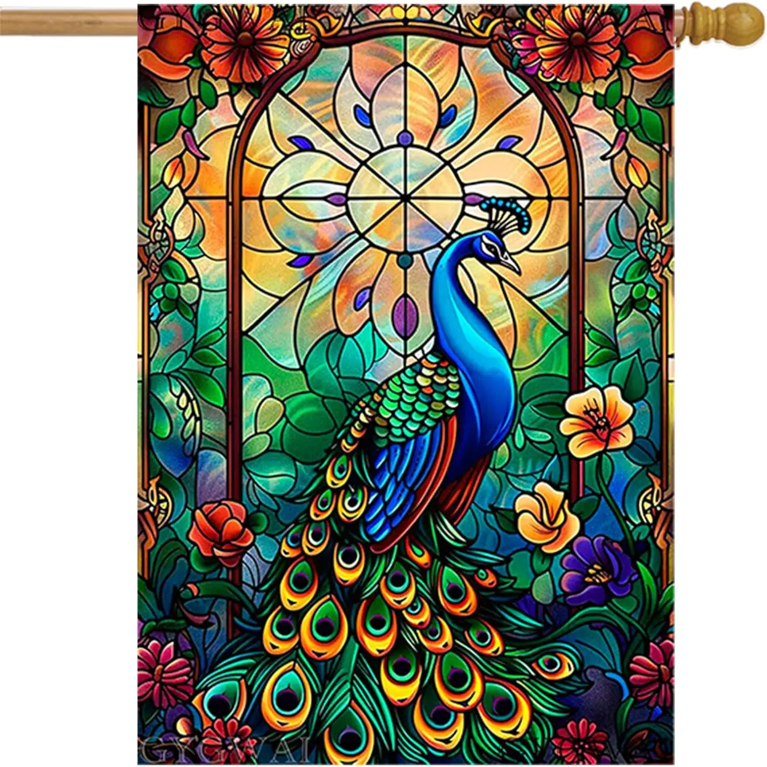 Stained Glass Peaco… - image