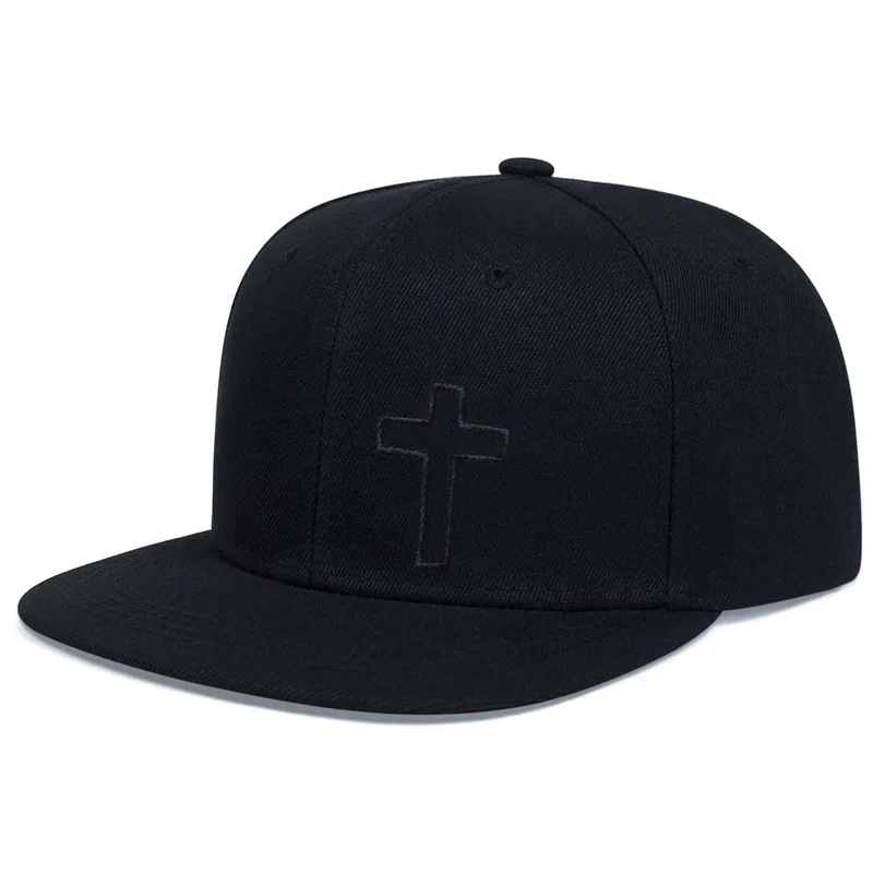 1 pieza Unisex bordado cruzado gorro de Hip Hop protector solar ajustable al aire libre sombrero de ocio Primavera Verano viajes turismo vacaciones en la playa