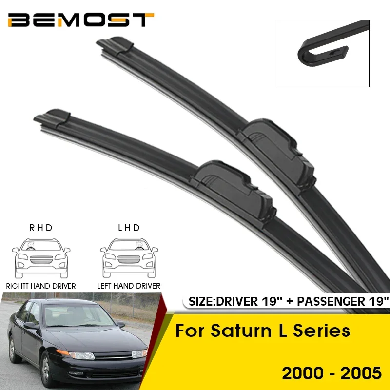 

Car Wiper Blades For Saturn L Series 2000-2005 Windshield Windscreen Front Window Blades 19"+19" Car Accessories