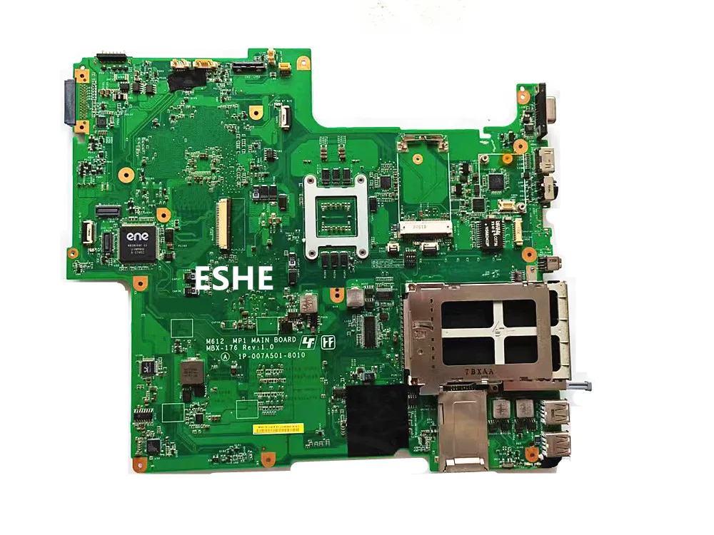 A1364059A For SONY AR18CAR28 Laptop Motherboard M612 MBX-176 1P-007A501-8010 Mainboard 100%tested fully work