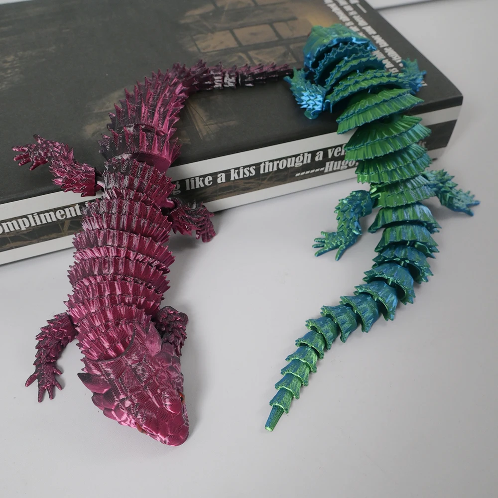 Patung Kadal Cetak 3D, Hewan C - 3D Printing Lizard ulasan dan harga