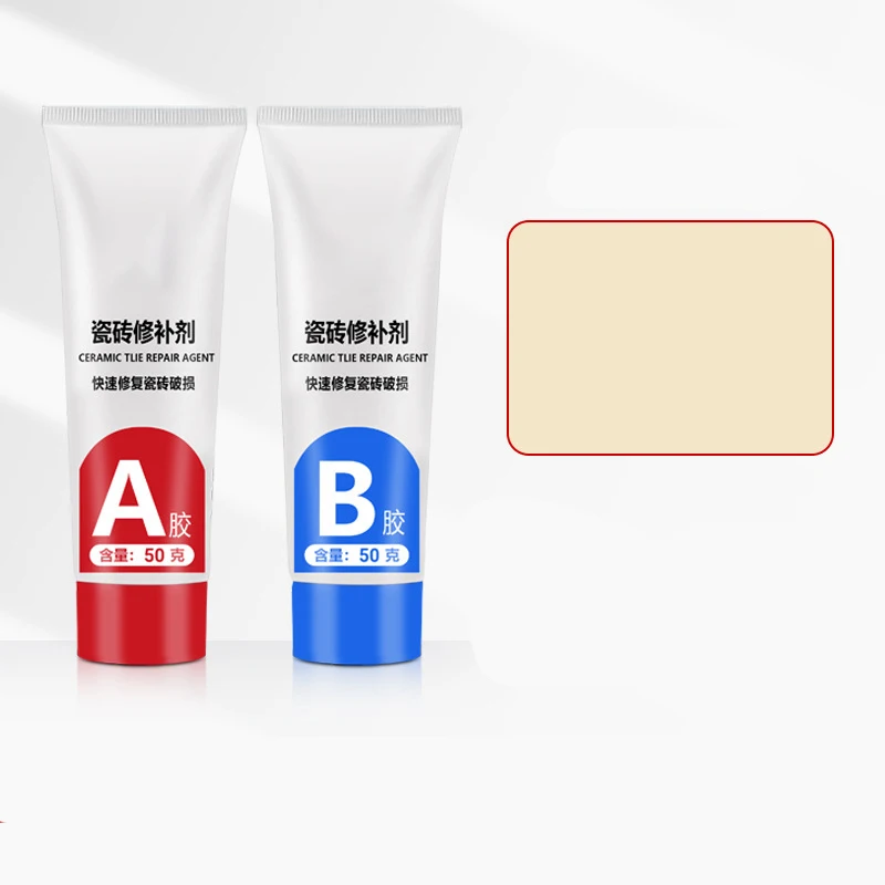 30/100G Tegelreparateur Ab Zelfklevende Keramische Reparatielijm Marmeren Vloertegel Toiletwastafel Reparatie Lijm Scheurreparatie Kitlijm