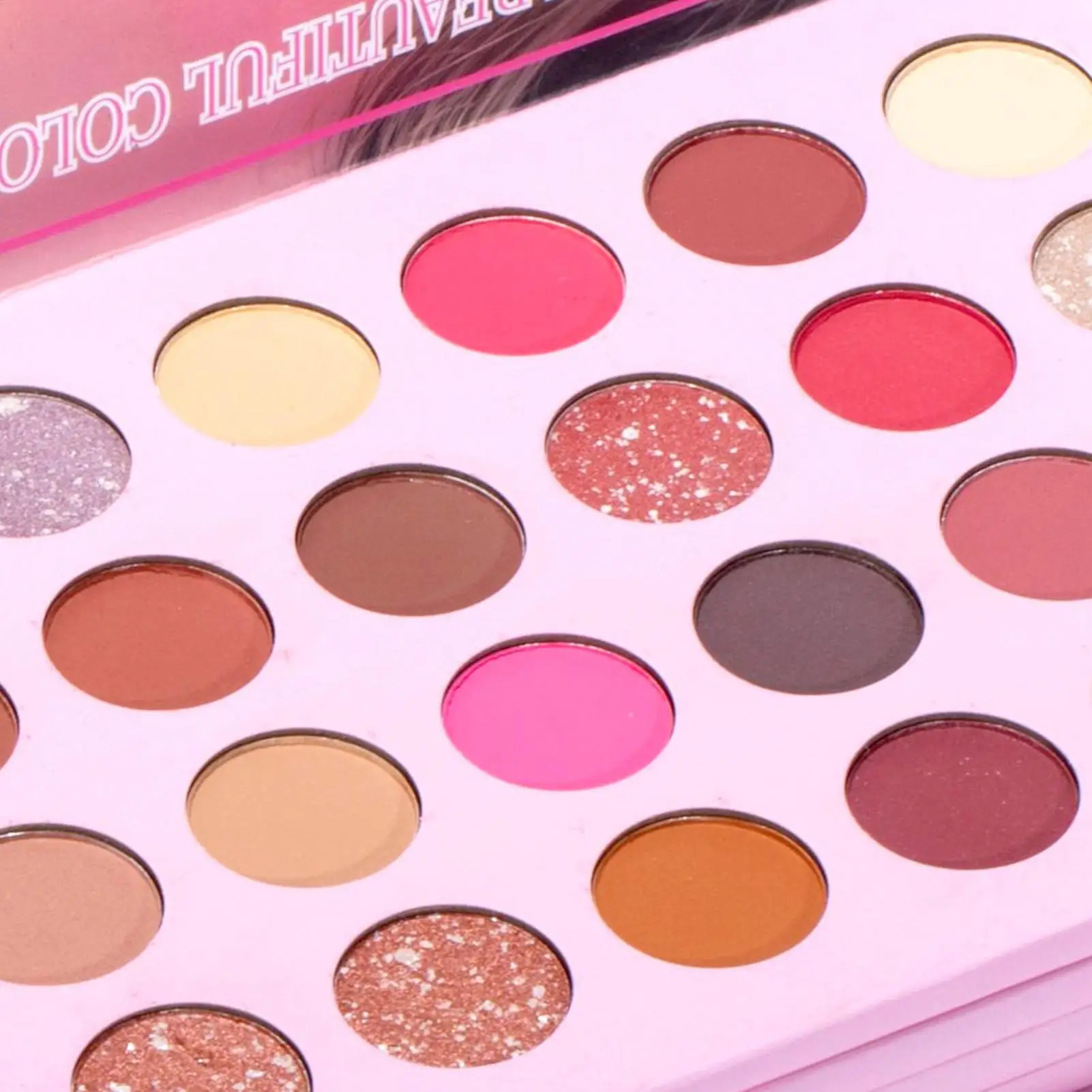 24 لونًا من ظلال العيون و6 ألوان من لوحة مكياج تحديد وتسليط الضوء على أحمر الخدود، متعددة الوظائف لمكياج الوجه #5