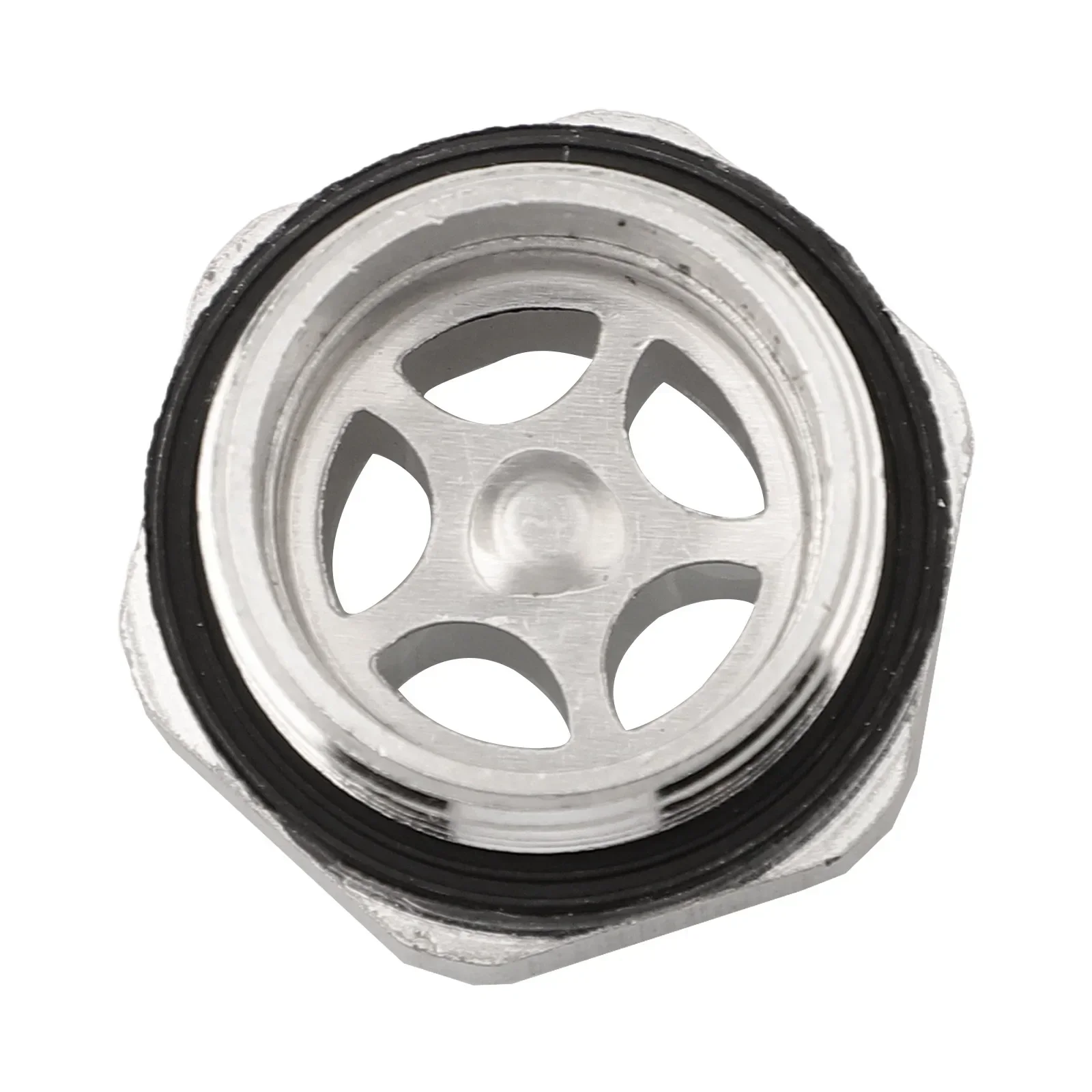 Air Compressor Oil Sight Glass M27*1.5 Aluminum Oil Level Gauge Metalworking Equipment Replacement Parts Air Compressor Accessor