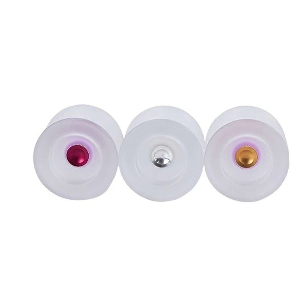 3 Kleuren Metalen Top Vingerhoes Yoyos Speelgoed Voor Kinderen Beginner Professional Met Wit Transparant Lichaam