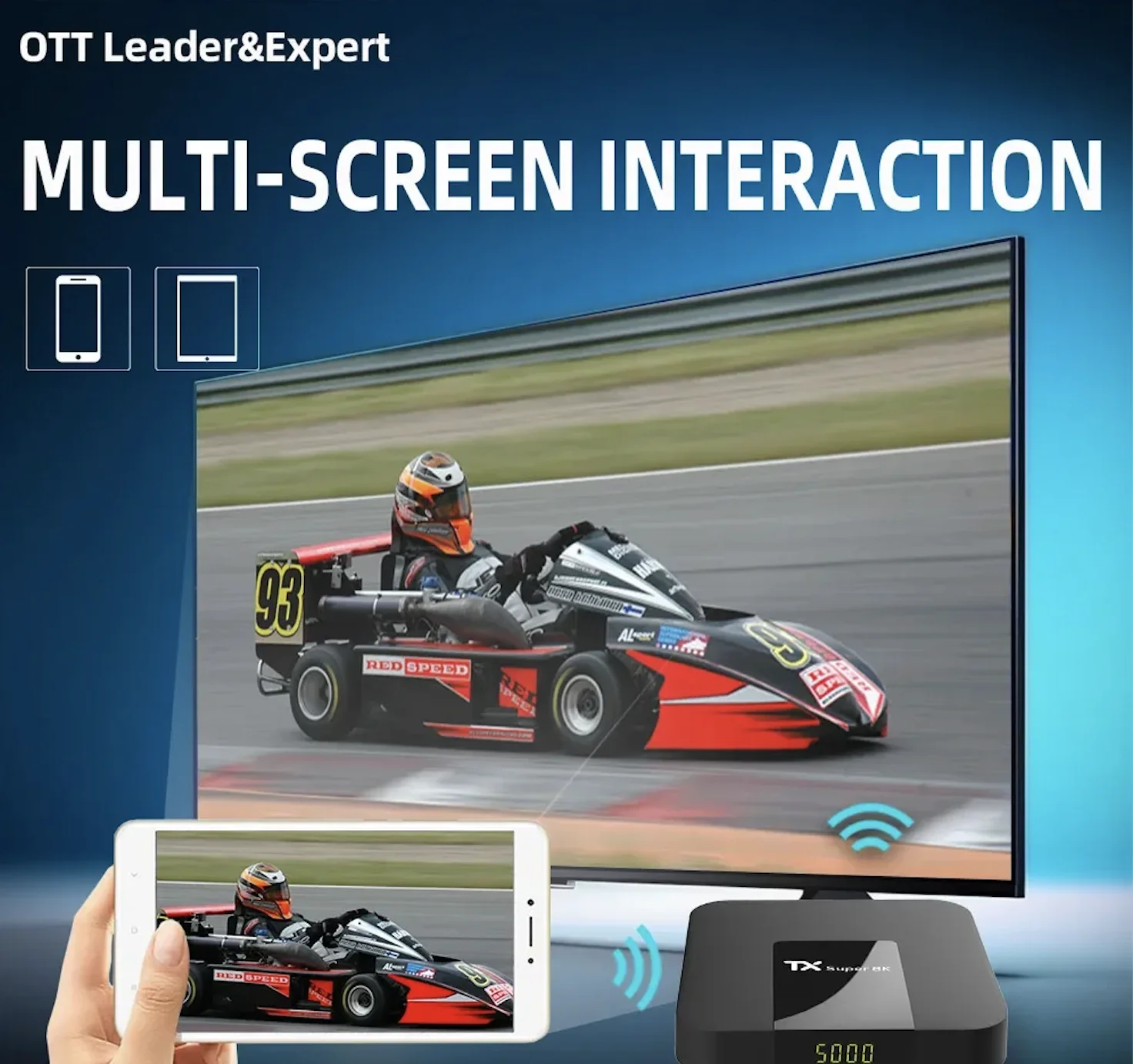 تي في بوكس سوبر اندرويد 10 سماعة رأس ، صندوق وسائط ، 8K ، 2GB ، 16GB ، WiFi ، RK3228 ، vs GTmedia IFIRE2 ، أوروبا ، أفريقيا