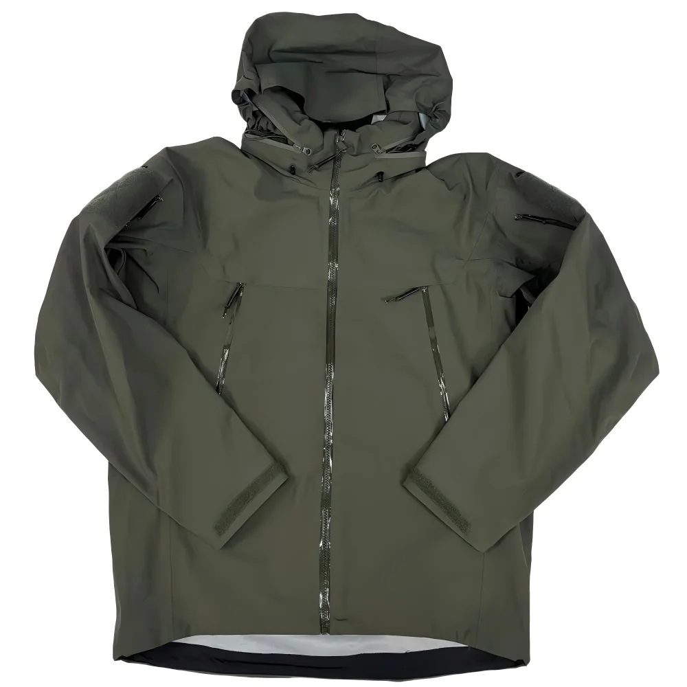AlphaJacketGen2 Wasserdichte Alpha-Hartschalenjacke, taktische Armee-Fan-Jacke, winddichte Jacke zum Aufladen – Detail 7