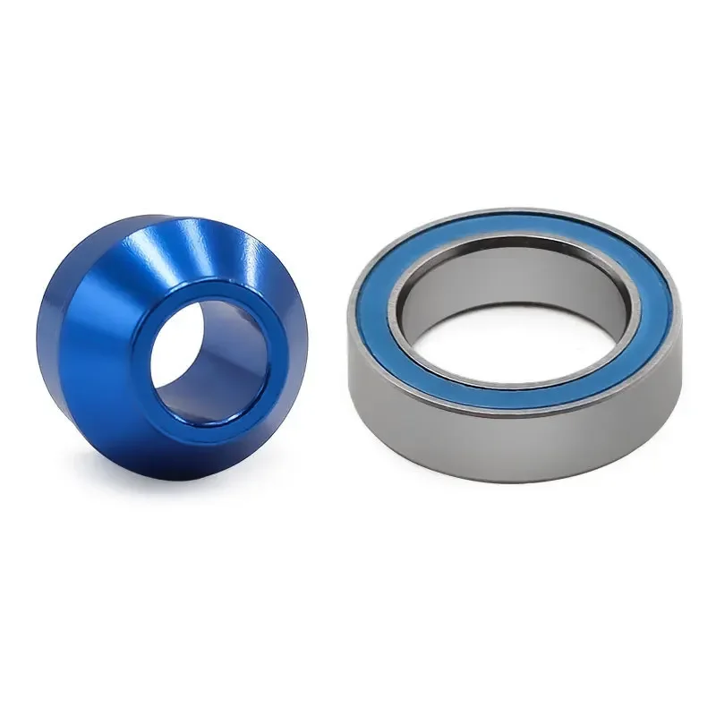 Metalen Lager Adapter + 10x15x4mm Kogellager 6893X voor Traxxas Slash 4X4 Rustler Stampede upgrade Onderdelen Accessoires