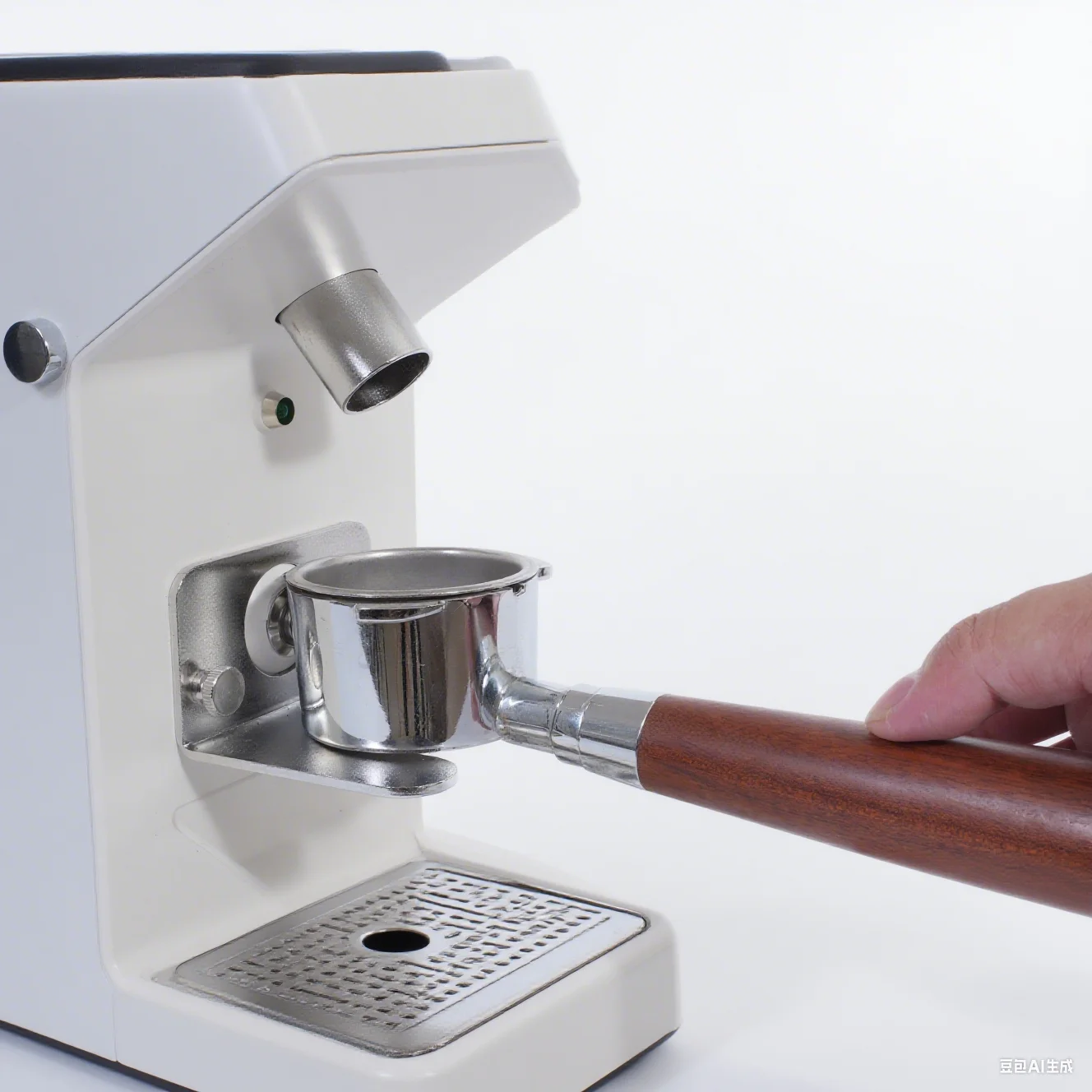 CAFOVO Commercial Coffee Grinder 500g Anti-Static Hopper for Fast & Splash-Free Grinding