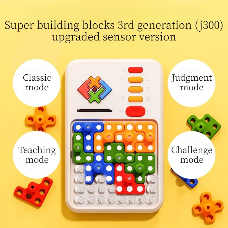 Over 1000 Levels Challenge Game Tangram Puzzle Sensory Educational Games Toys Electronic Brain Building Blocks Children Gifts