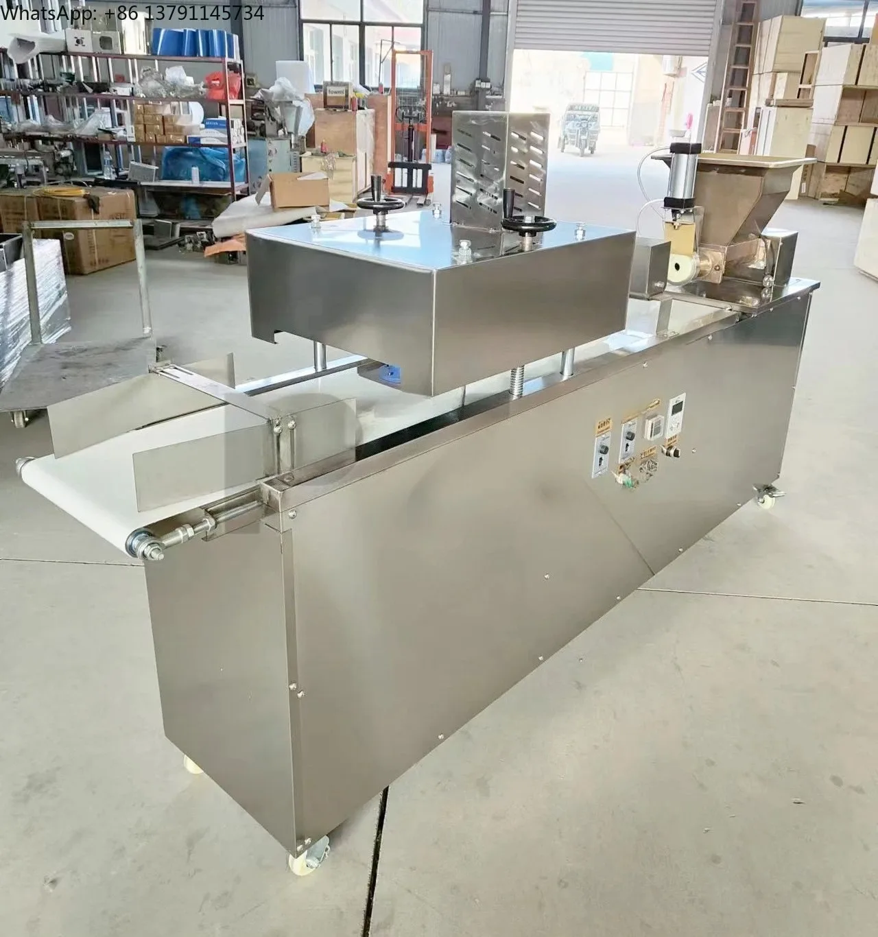 Pizza Bread Dough Roll Dividing Rounding Making Machine Automatic Dough Divider And Rounder Machines