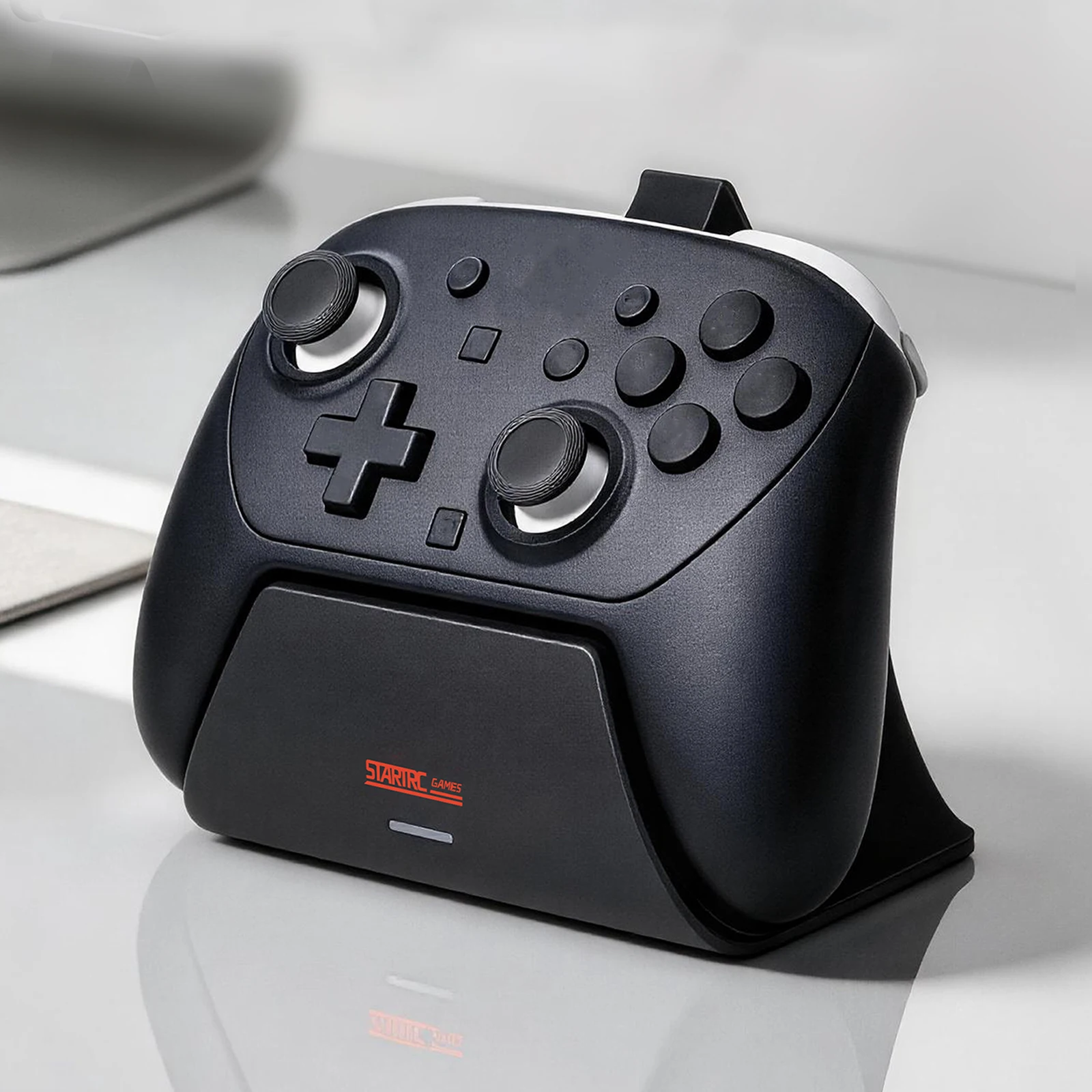 Controller Charging Dock for Switch 2 Pro Controller Controller Charging Base Fast Charging Station W/ LED Indicator & Adapter