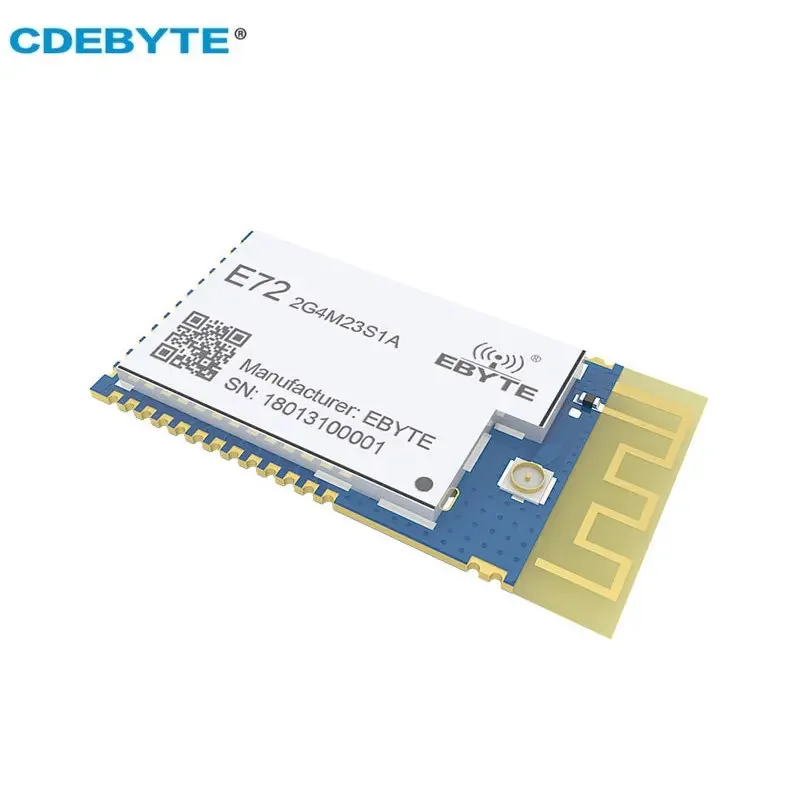 Cc2630 zigbee modul cdebyte 2,4 ghz 23dbm smd transceiver 2,4g sender empfänger ipx pcb antenne cc2630 240mhz E72-2G4M23S1A