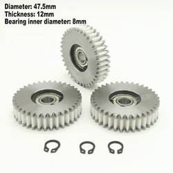36 Teeth 47.5x12mm Steel and Nylon Gear For Bafang Bike Motor G020 G060 G062 500W 750W 1000W Electric Bike Planetary Gear