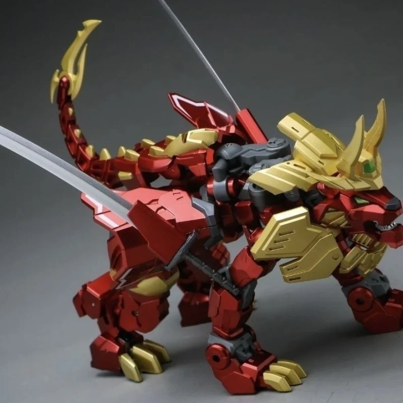 

Модель Pangu PT07 Flame Blade Red Lion King, деформирующая игрушка Takeda Shingen, готовый продукт передвижной