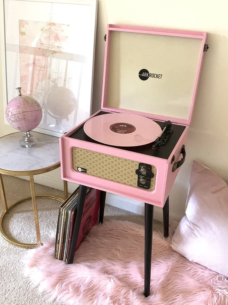 Bluetooth Vinyl Phonograph Floor Retro Domestic Jukebox