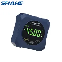 SHAHE Touch Control Protractor Inclinometer Digital Angle Finder Gauge Angle Electronic Level with Magnetic Base&Backlit Display