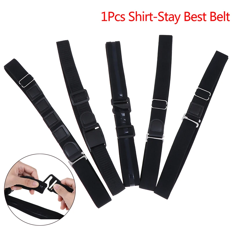 1Pcs Shirt Stays Men Braces Women Belt Tuck Shirt Holders Near Adjustable Shirt-Stay Suspenders Shirt-Stay Best Belt