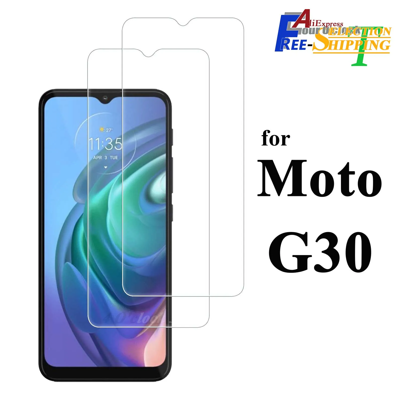 

For Motorola Moto G30 Tempered Glass Screen Protector Crystal HD Clear Anti Spy Peep Privacy 9H Protective High Aluminum