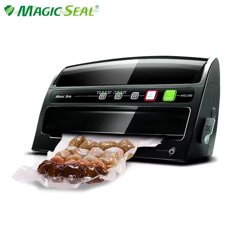 MAGICSEAL מזון ואקום איטום מכונה מסחרי ביתי אוטומטי פלסטיק שקית ואקום שאיבת מכונת אריזת מכונה MS1160