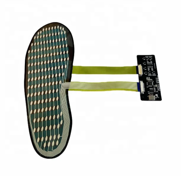 Factory Wholesale Real-Time Pressure Mapping Insole For Running & Flexible Thin Film Piezoelectric Sensor Mat For Medical Use