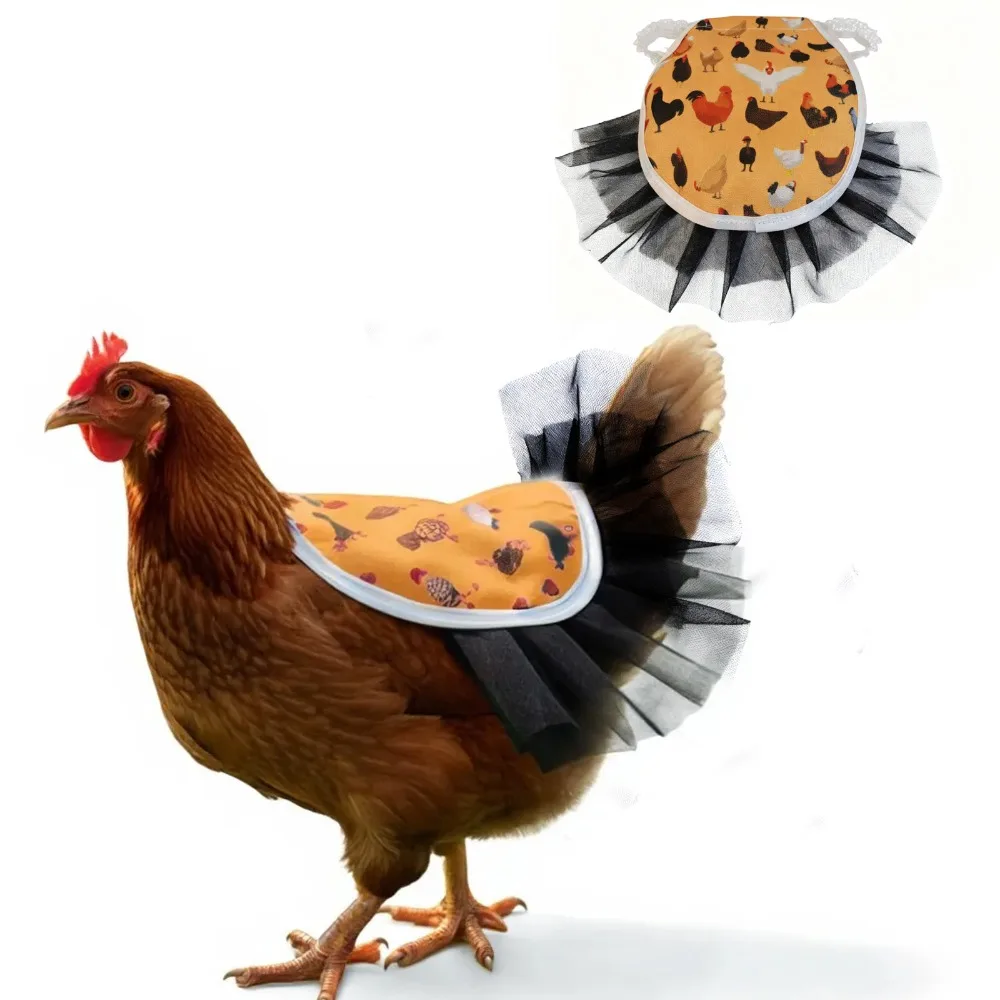 

Poultry Supplies Adjustable Hen Apron Washable Breathable Chicken Saddle Waterproof Poultry Back Protector Poultry Accessories