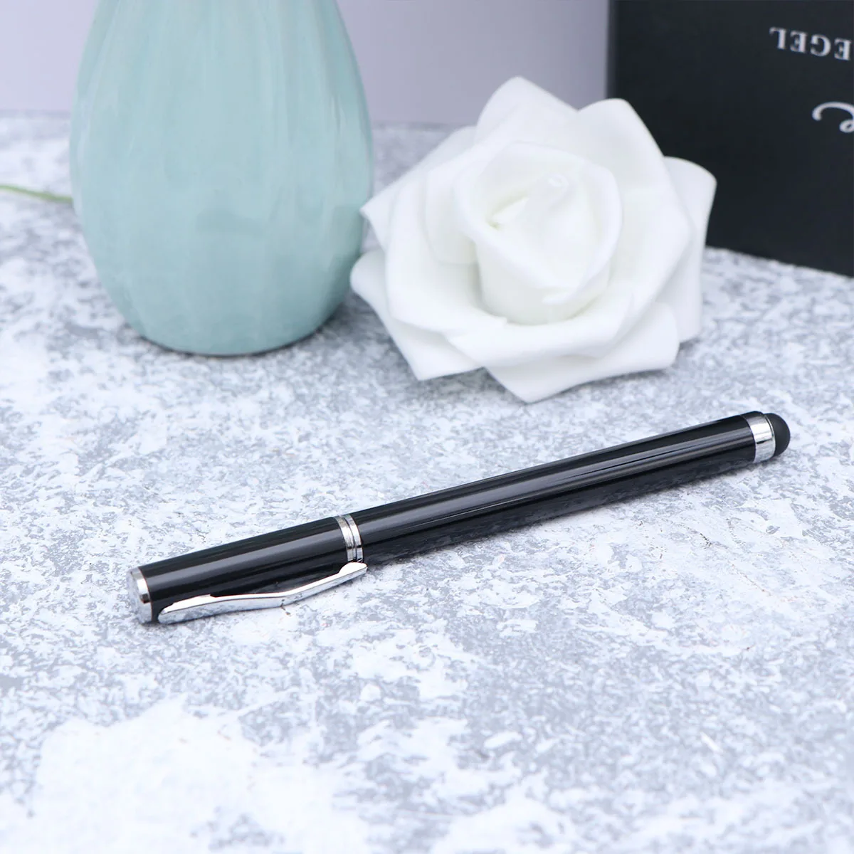 

Capacitive Touch Screen Pen Metal Tip Writing Tool for Phone Tablet Computer Smooth Surface for Comfortable Use Black