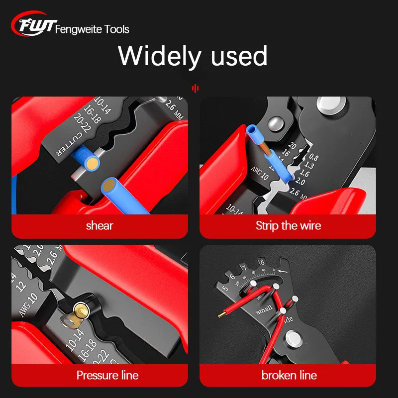 Multifunctional wire stripper electrician special bending wire stripping tool Electric box wire trimming pliers