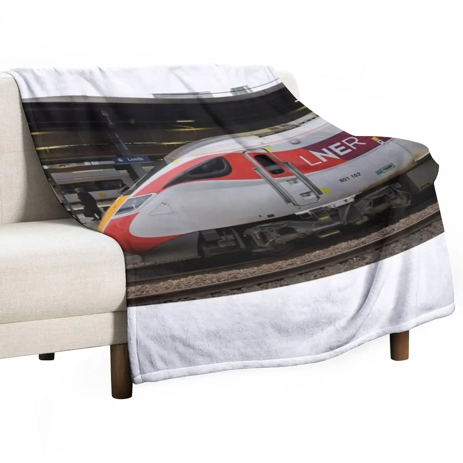 

LNER Azuma high speed train Throw Blanket Decoratives Luxury Throw Kid'S Blankets