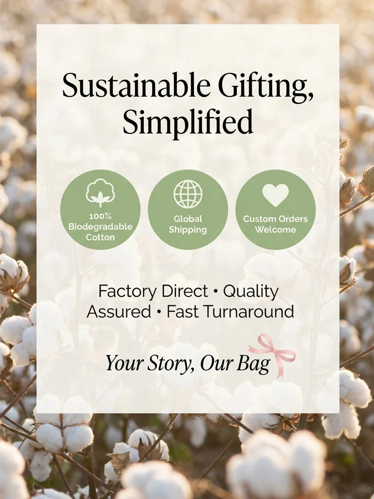 Natürliche Baumwoll-Geschenktasche für Schmuck und Kosmetik, Umweltfreundliche Verpackungstasche – Detail 13