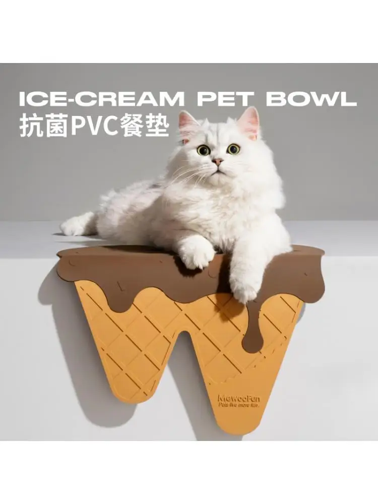 Anti-Black Cat Bowl, Chin Tilt, High Foot, Neck Guard, Double Bowl, Drinking Water, Pet