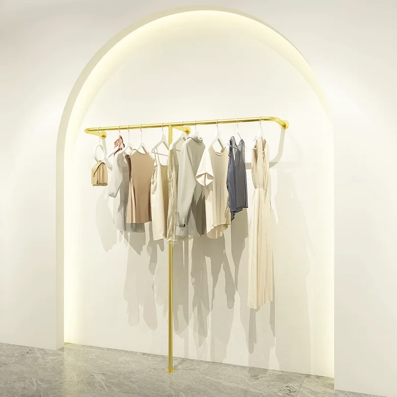 Imagem -04 - Wall Mounted Rack For Clothing Store Clothing Store Women And Children