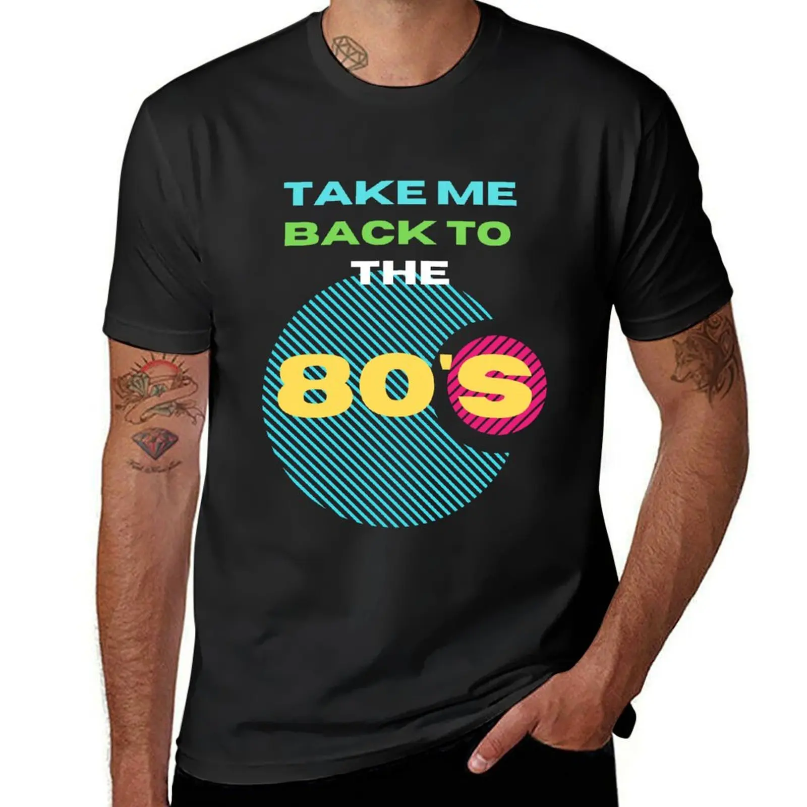 

TAKE ME BACK TO THE 80'S T-Shirt summer top customs cute clothes anime men clothing