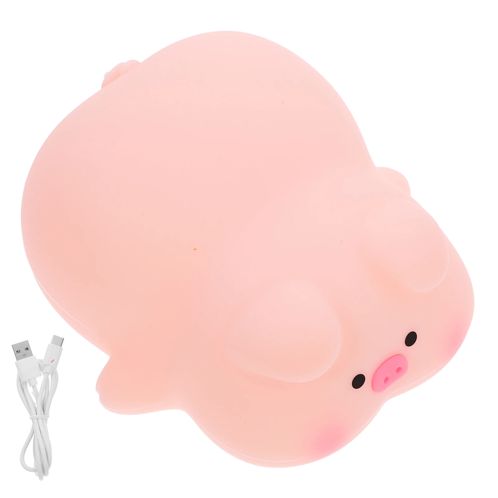 

Piggy Pat Lamp Night Light Cute Design Rechargeable Multiple Modes Bedroom Living Room Gift Small Night Lights Bedside