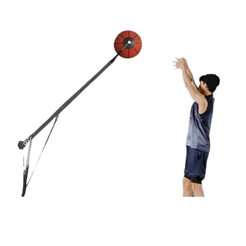 Basketball shot trainer, posture aligner, shot return machine, arena teaching, shot strength training aid